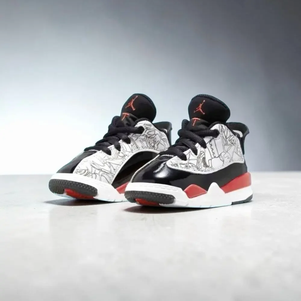 BABY NIKE Air Jordan Dub Zero Retro Sneakers DV1358-160 Boys  Toddler Size 4